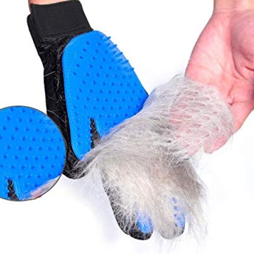 Stella-Lou Grooming Gloves Upgraded Cat & Dog Eco Friendly Silico...