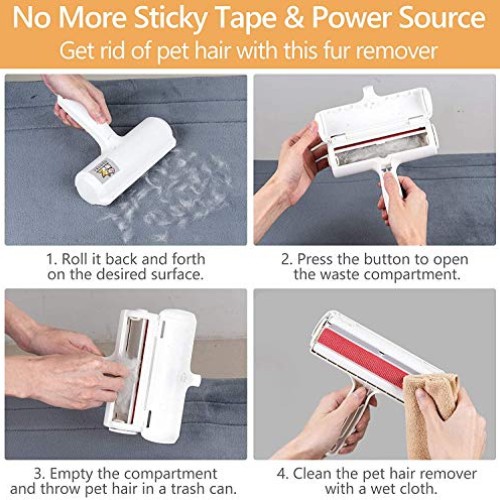 Genericb Pet Hair Remover Roller, Lint Roller for pet Hair - Self...