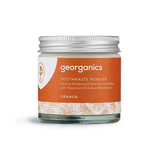 Georganics Natural TOOTHPOWDER: Whitening & Stain-Remove Blend wi...