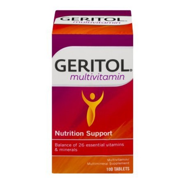 Geritol Multivitamin 100 tab formerly called Geritol Complete - ...