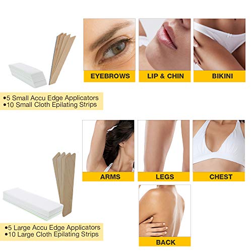 GiGi Hemp Wax at-Home Hair Waxing Kit for Safe, Fast and Effectiv...