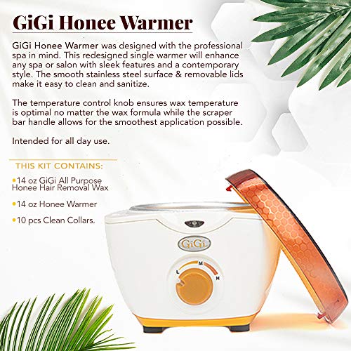 GiGi Honee Hair Removal Wax Warmer for 14 oz Wax Cans