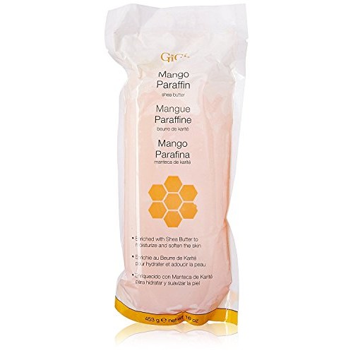 GiGi Mango Paraffin Wax with Shea Butter, 16 oz