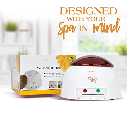 GiGi Multi-Purpose Hair Removal Wax Warmer Kit, 14 oz