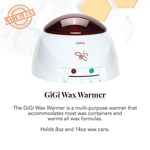 GiGi Multi-Purpose Hair Removal Wax Warmer Kit, 14 oz