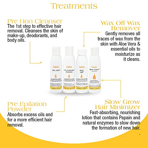 GiGi Student Starter Hair Removal Waxing Kit