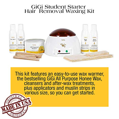 GiGi Student Starter Hair Removal Waxing Kit