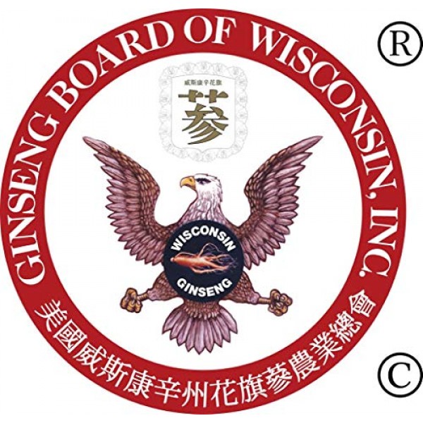 100% Pure Wisconsin American Ginseng Ground Powder - 8oz resealab...
