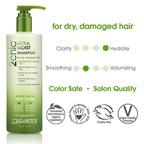 GIOVANNI, 2chic Shampoo Hydration Formula Enriched with Aloe Vera...