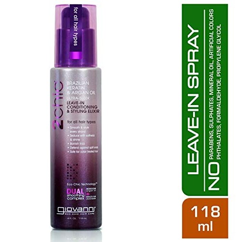 GIOVANNI 2chic Ultra Sleek Leave-In Conditioning and Styling Elix...