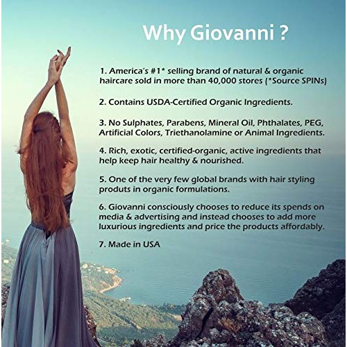 GIOVANNI 2chic Ultra Sleek Leave-In Conditioning and Styling Elix...