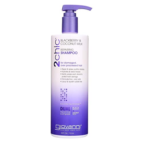 Giovanni Hair 2chic Repairing Shampoo 24 oz + Conditioner 8.5 oz ...