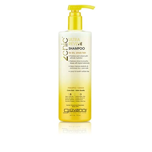 GIOVANNI Ultra Revive Shampoo, 24 oz. Pineapple & Ginger to Moist...