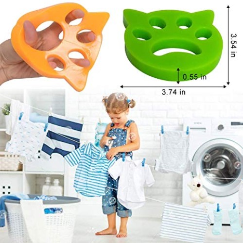 Pet Hair Remover for Laundry - Laundry pet Hair Catcher - Cats an...