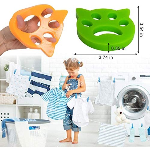 Pet Hair Remover for Laundry - Laundry pet Hair Catcher - Cats an...