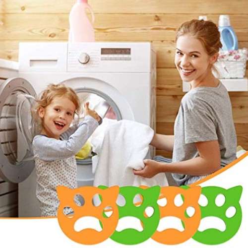 Pet Hair Remover for Laundry - Laundry pet Hair Catcher - Cats an...