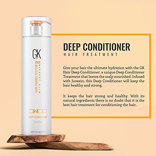 GK HAIR Global Keratin Deep Conditioner Masque 33.8 Fl Oz/1000ml...