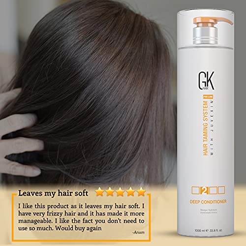 GK HAIR Global Keratin Deep Conditioner Masque 33.8 Fl Oz/1000ml...