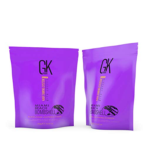 GK HAIR Global Keratin Miami Beach Bombshell Blue Balayage Lighte...