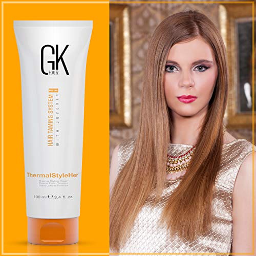 GK HAIR Global Keratin ThermalStyleHer Hair Cream 3.4 Fl Oz/100m...