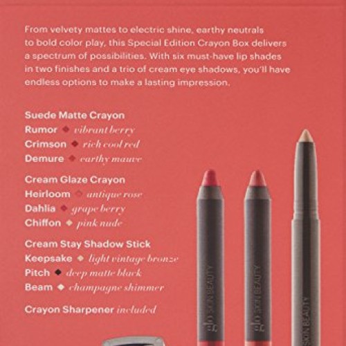 Glo Skin Beauty 10-Piece Lip and Eye Makeup Kit - Matte & Glossy ...