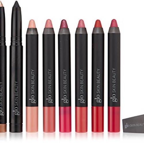 Glo Skin Beauty 10-Piece Lip and Eye Makeup Kit - Matte & Glossy ...