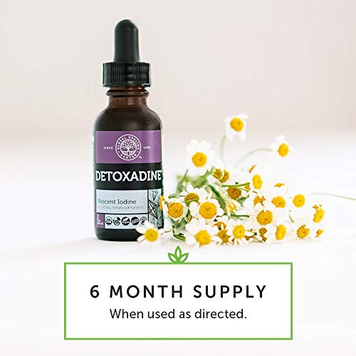 Global Healing Center Detoxadine, Organic Nascent Liquid Iodine S...