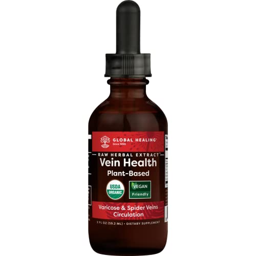 Global Healing Plant-Based Vein Health Liquid Vegan Supplement Dr...