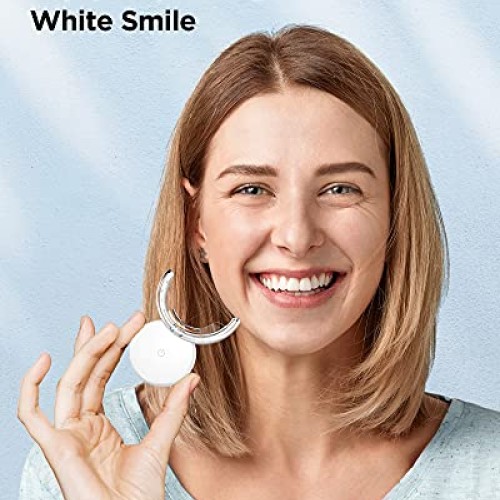 Teeth Whitening Strips with Light, 28 Dentist-Level White Strips ...