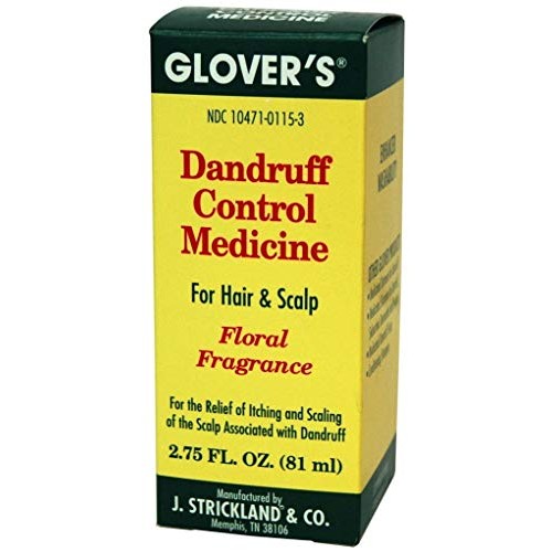 Glovers Dandruff Control Medicine Floral Fragrance, 2.75 Ounce