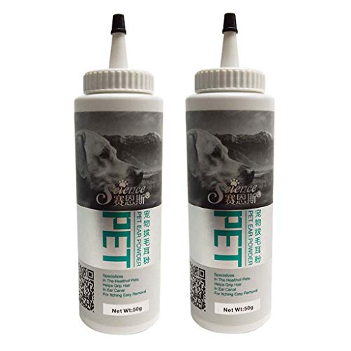 Glumes Pet Ear Cleaner, Ear Powder Quick Heals Pet Ear Infections...