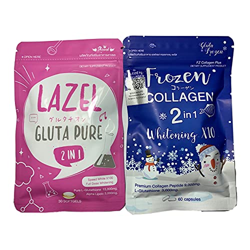 Gluta Frozen Collagen 2 In 1 whitening ×10 Nourish the skin to cl...