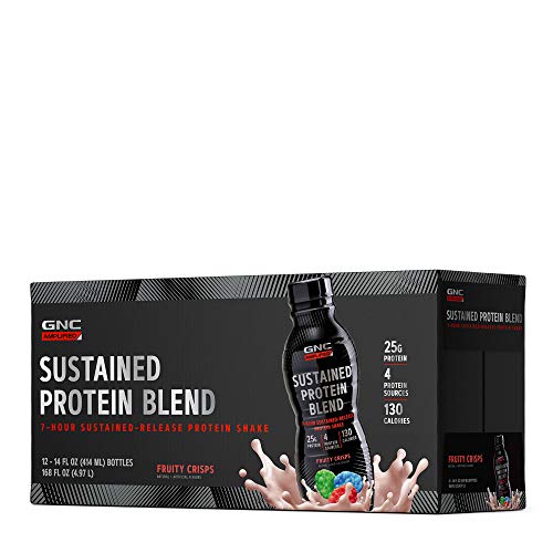 GNC AMP Sustained Protein Blend - Fruity Crisps