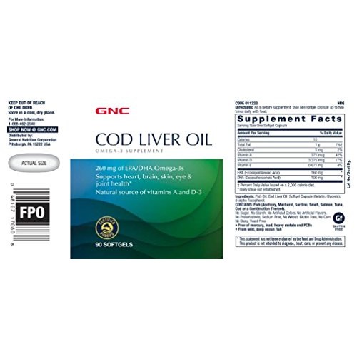 GNC Cod Liver Oil