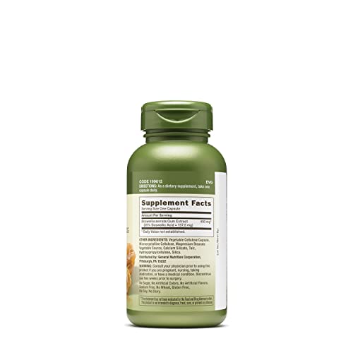 GNC Herbal Plus Boswellia Extract 450mg | Supports Joint Health |...