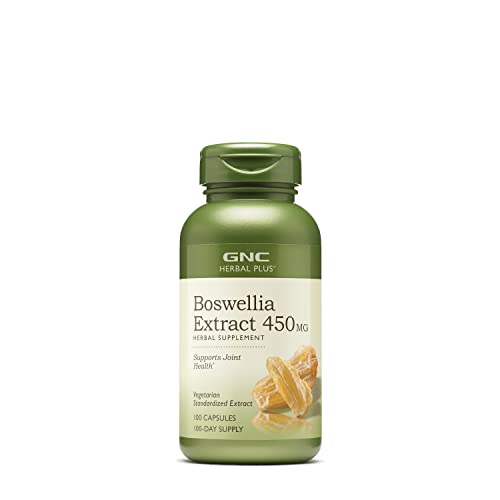 GNC Herbal Plus Boswellia Extract 450mg | Supports Joint Health |...