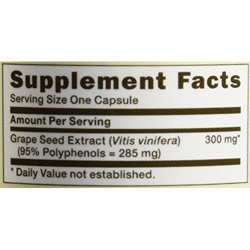 GNC Herbal Plus Grape Seed Extract, 300 mg | Provides Antioxidant...