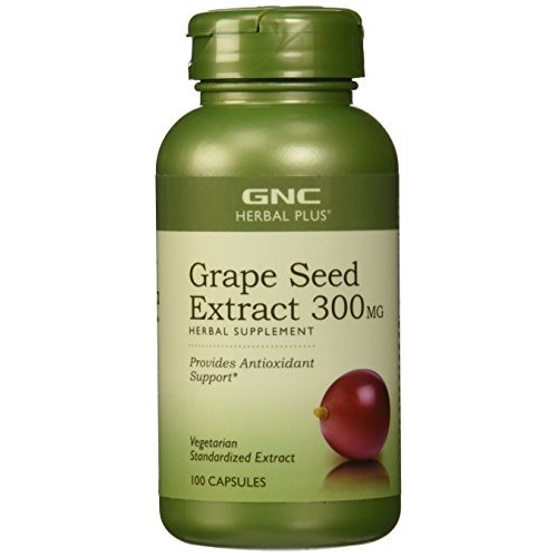 GNC Herbal Plus Grape Seed Extract, 300 mg | Provides Antioxidant...
