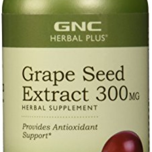 GNC Herbal Plus Grape Seed Extract, 300 mg | Provides Antioxidant...