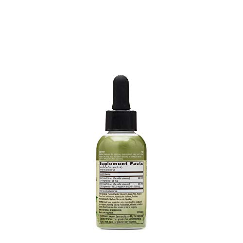 GNC Herbal Plus Green Tea Complex Liquid Dropper 2oz, Supports Me...
