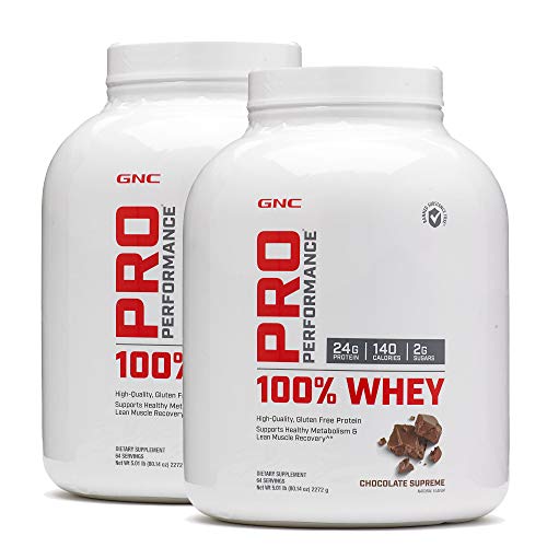GNC Pro Peformance 100% Whey Protein Powder - Chocolate Supreme, ...