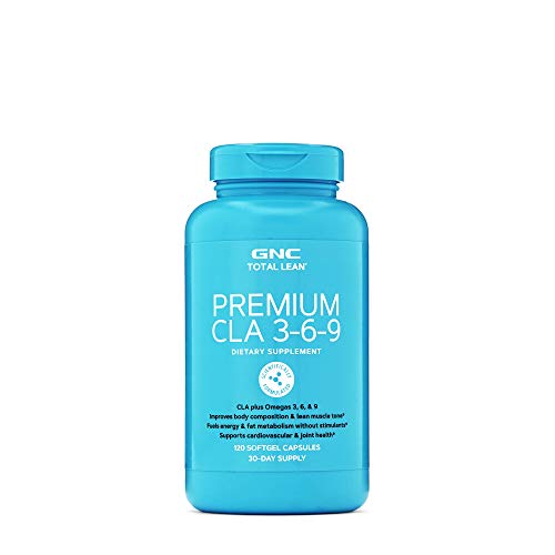 GNC Total Lean Premium CLA 3-6-9 | Improves Body Composition & Mu...