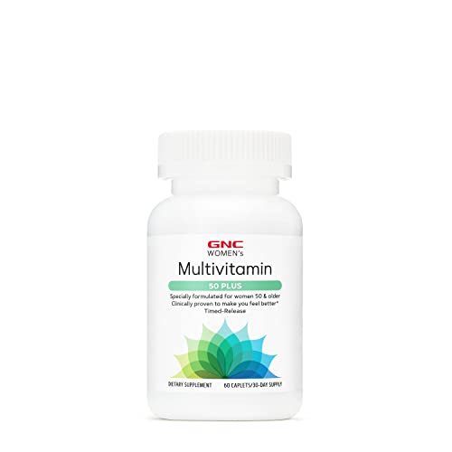 GNC Womens Multivitamin 50 Plus |Supports Bone, Eye, Memory, Bra...