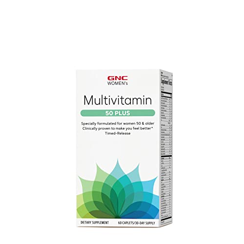 GNC Womens Multivitamin 50 Plus |Supports Bone, Eye, Memory, Bra...