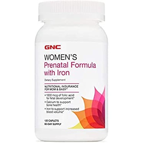 GNC Womens Prenatal Formula with Iron