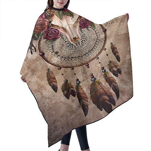 Beautiful Sheep Skull Professional Salon Cape Polyester Haircut A...