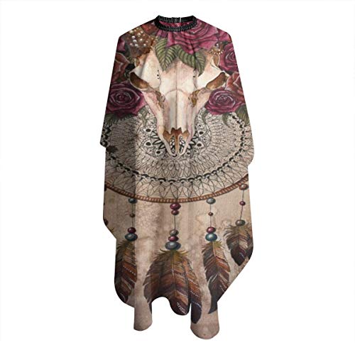Beautiful Sheep Skull Professional Salon Cape Polyester Haircut A...