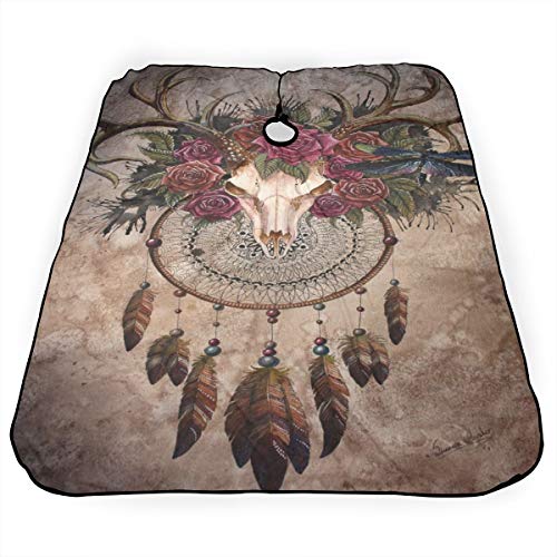 Beautiful Sheep Skull Professional Salon Cape Polyester Haircut A...