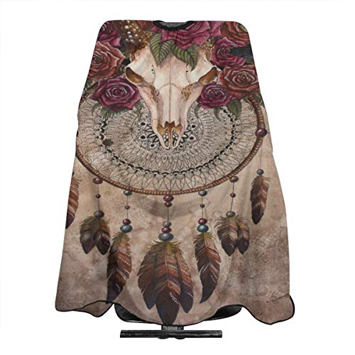 Beautiful Sheep Skull Professional Salon Cape Polyester Haircut A...
