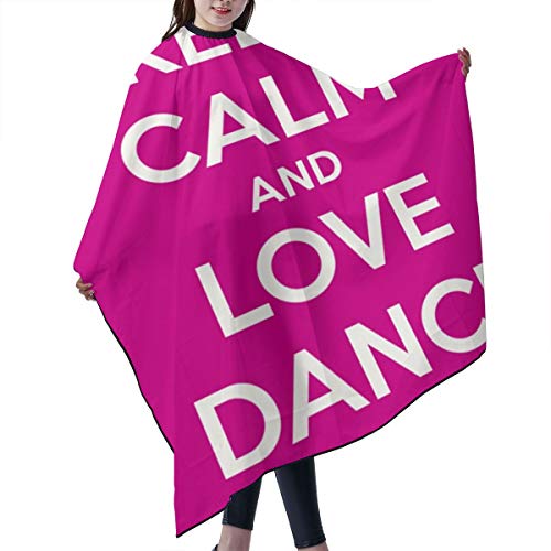 Love Dance Quotes Barber Cape for All Perfect Salon Apron for Hai...